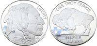 Vereinigte Staaten / USA 1 Unze Silber Indian Head / 1 Unze Feinsilber -