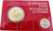 Frankreich 2 Euro Olympische Spiele 2024 Paris -
