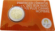 Frankreich 2 Euro Olympische Spiele 2024 Paris -