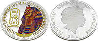Salomon Island 2 Dollars Serie: Ancient Egypt - Tutankhamun -