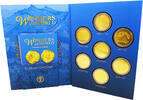 Salomon Island 7x 10 Dollar Die 7 Weltwunder der Modernen Welt - insgesamt 2.177g 0.9999 Gold -