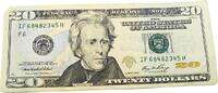 Vereinigte Staaten / USA 20 Dollar USA 20 $ Banknote -