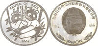 Nordkorea 5 Won Fauna of Asia - Panda -