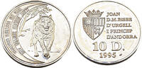 Andorra 10 Diners Wilde Tiere - Der Wolf -