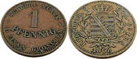 Sachsen-Coburg-Gotha 1 Pfennig 1868 Standardumlaufmünze - 1 Pfennig S.Co... 6,95 EUR prix TTC + 12,95 EUR frais d'envoi