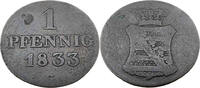 Sachsen 1 Pfennig 1833 Standardumlaufmünze - 1 Pfennig Königreich Sachse... 4,95 EUR prix TTC + 12,95 EUR frais d'envoi