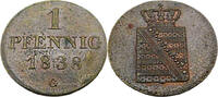 Sachsen 1 Pfennig 1838 Standardumlaufmünze - 1 Pfennig Sachsen - Friedri... 7,95 EUR prix TTC + 12,95 EUR frais d'envoi