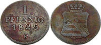 Sachsen 1 Pfennig 1831 Standardumlaufmünze - 1 Pfennig Königreich Sachse... 5,95 EUR prix TTC + 12,95 EUR frais d'envoi