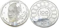 Frankreich 100 Francs / 15 Ecus 1992 Jean Monnet Polierte Platte (PP) 49,95 EUR  + 13,95 EUR frais d'envoi