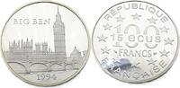 Frankreich 100 Francs / 15 Ecus 1994 Baudenkm&auml;ler - Big Ben Polierte Pla... 49,95 EUR  + 13,95 EUR frais d'envoi