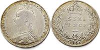 Gro&szlig;britannien Six Pence 1890 K&ouml;nigin Victoria Six Pence Sehr Sch&ouml;n , mi... 14,95 EUR  + 13,95 EUR frais d'envoi