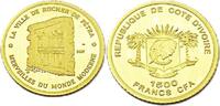 Elfenbeink&uuml;ste 1500 Francs 2007 Weltwunder der Moderne / Antike Stadt Pe... 165,00 EUR  + 13,95 EUR frais d'envoi