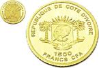 Elfenbeink&uuml;ste 1500 Francs 2006 Weltwunder der Antike / Zeusstatue in Ol... 159,00 EUR  + 13,95 EUR frais d'envoi