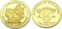 Elfenbeink&uuml;ste 1500 Francs 2007 Weltwunder der Moderne / Chinesische Mau... 159,00 EUR  + 13,95 EUR frais d'envoi