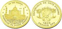 Elfenbeink&uuml;ste 1500 Francs 2007 Weltwunder der Moderne / Taj Mahal Polie... 159,00 EUR  + 13,95 EUR frais d'envoi