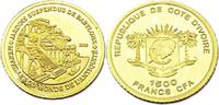 Elfenbeink&uuml;ste 1500 Francs 2006 Weltwunder der Antike / H&auml;ngende G&auml;rten ... 159,00 EUR  + 13,95 EUR frais d'envoi