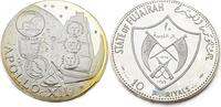 Fujairah 10 Riyal 1970 Apollo XII Polierte Platte (PP) 119,95 EUR  + 13,95 EUR frais d'envoi