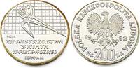 Polen 200 Zloty Patern 1982 Fu&szlig;ball-WM-Spiele in Spanien / Probe Poliert... 49,95 EUR  + 13,95 EUR frais d'envoi