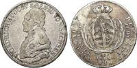 Sachsen Ausbeutetaler Friedrich August I. 1806-1827 -