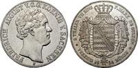 Sachsen Doppeltaler Friedrich August II. 1836-1854 -