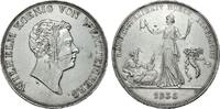 Württemberg Kronentaler Wilhelm I. 1816 - 1864 - Handelsfreiheit -