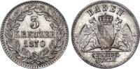 Baden 3 Kreuzer Friedrich I. 1852 - 1907 -