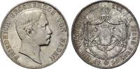 Baden Taler 1859 Friedrich I. 1852 - 1907 ss 125,00 EUR  + 8,50 EUR frais d'envoi