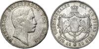 Baden Taler 1860 Friedrich I. 1852 - 1907 ss 125,00 EUR  + 8,50 EUR frais d'envoi