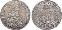 Sachsen 2/3 Taler Johann Georg III. 1680 - 1691 -