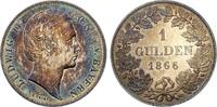 Bayern 1 Gulden Ludwig II. 1864 - 1886 -