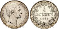 Bayern 1/2 Gulden Ludwig II. 1864 - 1886 -
