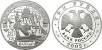 Russland 3 Rubel 2002 Waldaj-Iwerskij Kloster PP 85,00 EUR  + 8,50 EUR frais d'envoi