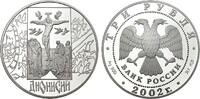 Russland 3 Rubel 2002 Dionisij PP 90,00 EUR  + 8,50 EUR frais d'envoi