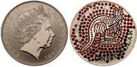 Australien 1 Dollar Känguruh in Farbe -