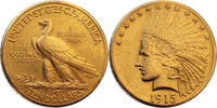 United States 10 Dollar 1915-S 1915-S Gold 10 Dollar 'Indian Head' Unite... 4569,00 EUR  + 33,00 EUR frais d'envoi