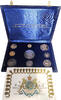 Persia 1971 9-teiliges Gold und Silber Set „2500 Jahrestag des Persischen Reiches“  1971 Proof