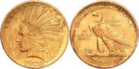 United States 10 Dollar 1908 Gold 10 Dollar "Indian Head" United States -