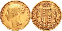 Great Britain Sovereign 1872 Gold Sovereign "Shields" die number 8, Great Britain -