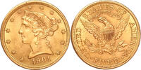 United States 5 Dollar 1901 Gold 5 Dollar United States, Uncirculated -