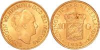 Netherlands 10 Gulden 1933 Gold 10 Gulden, Netherlands -