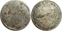 Russia Poltina 1727 Silver Poltina Russia, Catherine I of Russia, Rare -