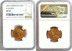 Australia Sovereign 1876-S 1876-S Gold Sovereign 'Shield', Australia, NG... 990,00 EUR  + 10,00 EUR frais d'envoi