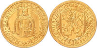 Czechoslovakia 2 Dukaty 1931 Gold 2 Dukaty, Czechoslovakia, Uncirculated, Rare -