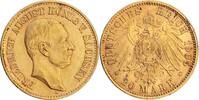 Germany-Saxony 20 Mark 1905 Gold 20 Mark, Germany-Saxony, king Frederick August III, Scarce -