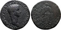 Roman Empire Sestertius I, Claudius! Nice Veristic Portrait. -