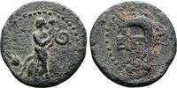 Greek AE Pisidia. Etenna. Nymph in Long Chiton Standing right, Holding Snake. -