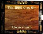 Australien, Kursmünzensatz 1990, Uncirculated Coin Set, selten, Folder, SPL.