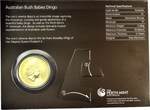 Australien, 1 Dollar 2011, Australian Bush Babies: Dingo, Aufstellbare Karte, SPL.