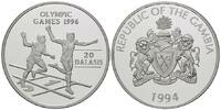 Gambia, 20 Dalasis Olympische Spiele in Atlanta 1996 - Läufer im Ziel, -