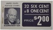 USA, 2 Dollars Briefmarkenheft, -